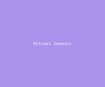 mikhael semenko meaning, definitions, synonyms